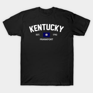 Kentucky Collegiate Preppy T-Shirt